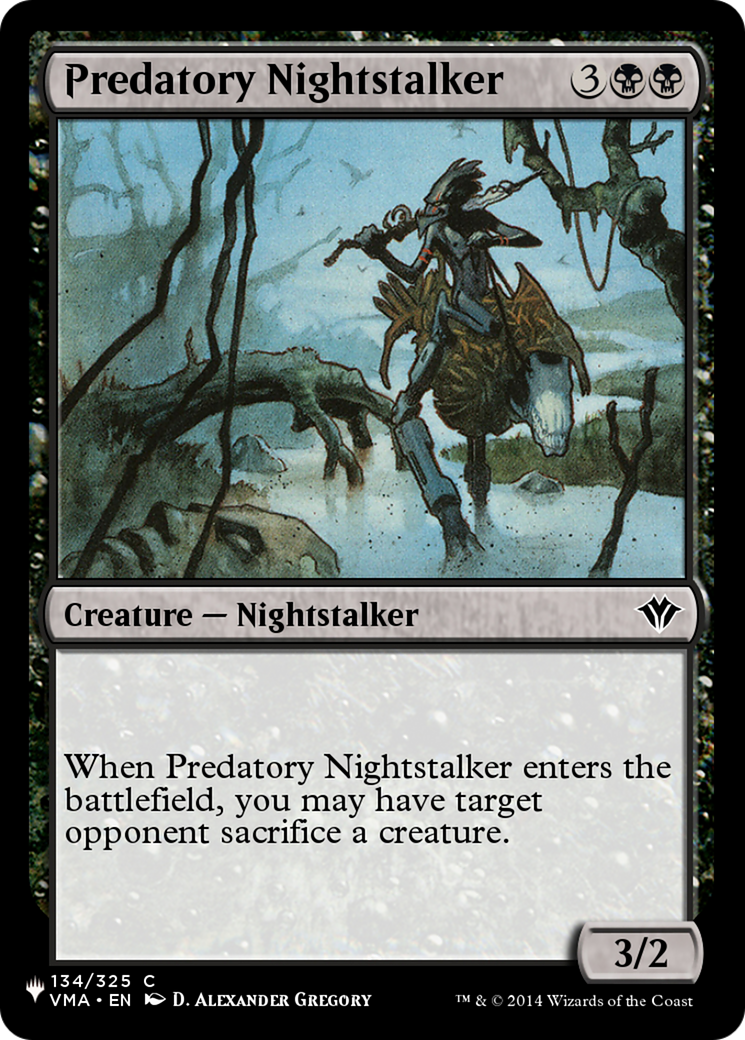 Predatory Nightstalker [The List] | RetroPlay Games