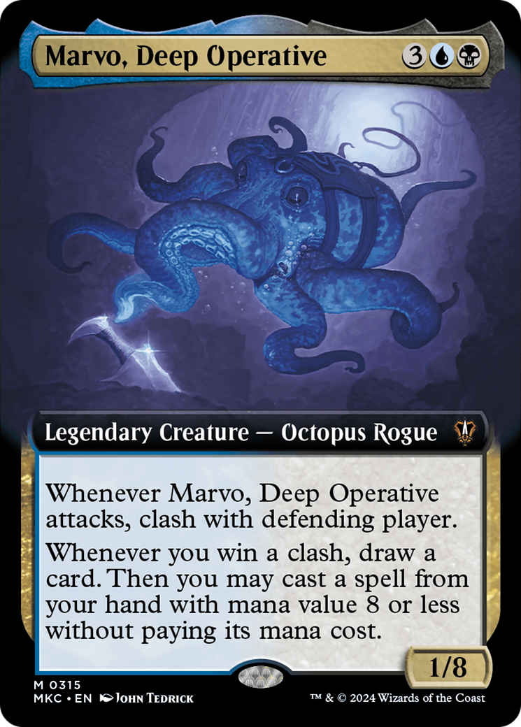 Marvo, Deep Operative (Extended Art) [Murders at Karlov Manor Commander] | RetroPlay Games