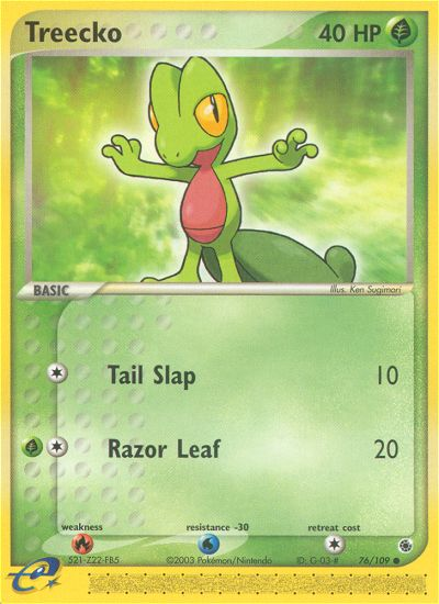 Treecko (76/109) [EX: Ruby & Sapphire] | RetroPlay Games