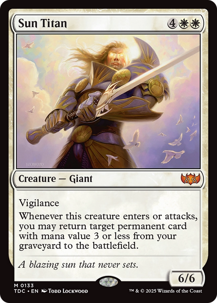 Sun Titan [Tarkir: Dragonstorm Commander] | RetroPlay Games