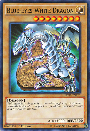 Blue-Eyes White Dragon (Version 4) [LDK2-ENK01] Common | RetroPlay Games