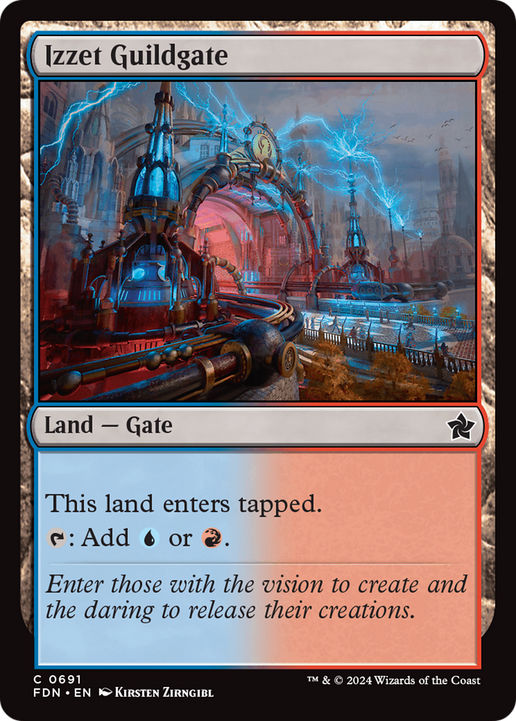 Izzet Guildgate [Foundations] | RetroPlay Games