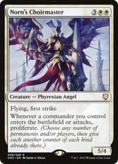 Norn's Choirmaster [Phyrexia: All Will Be One Commander] | RetroPlay Games