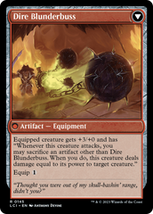 Dire Flail // Dire Blunderbuss [The Lost Caverns of Ixalan Prerelease Cards] | RetroPlay Games