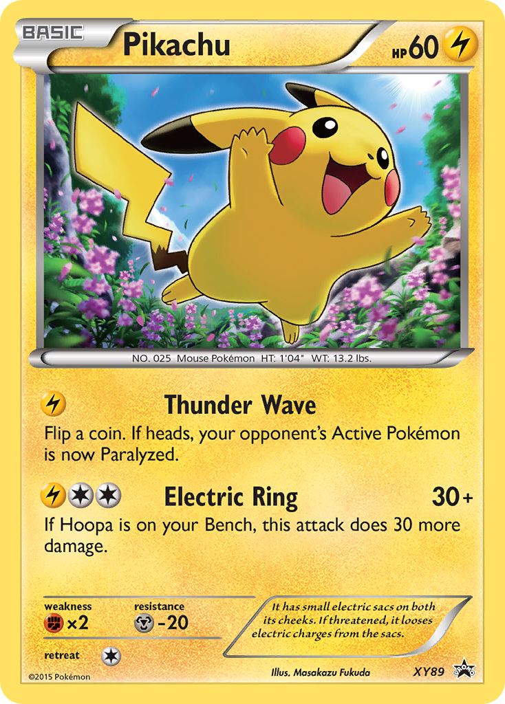 Pikachu (XY89) (Collector Chest) [XY: Black Star Promos] | RetroPlay Games