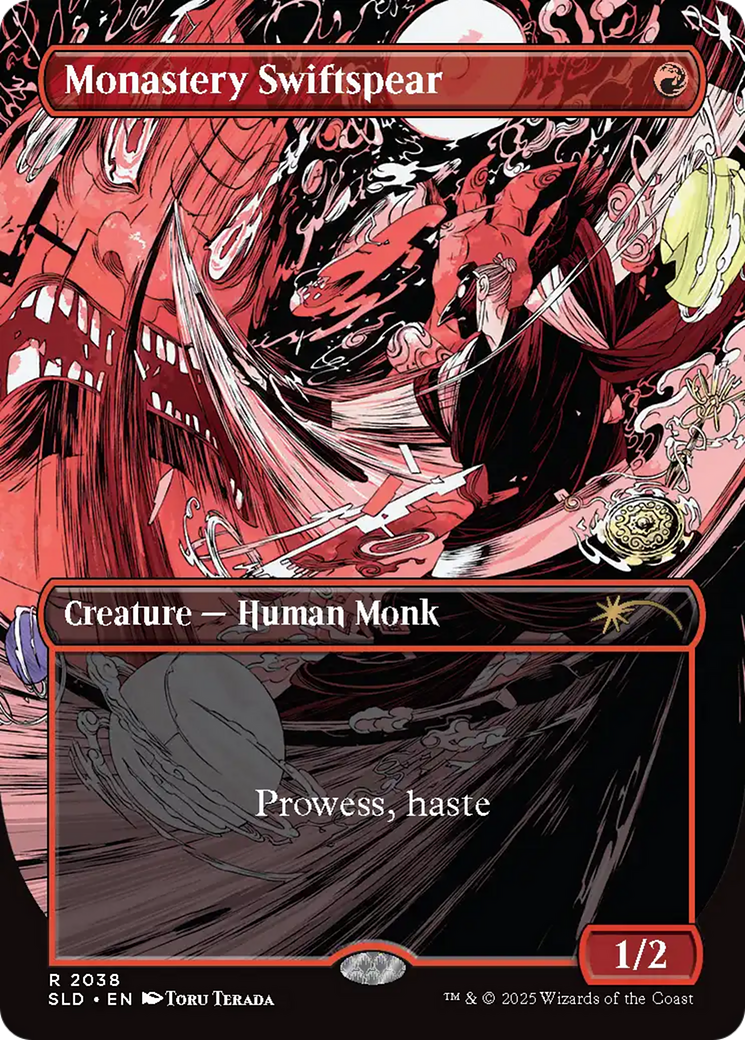 Monastery Swiftspear (2038) (Rainbow Foil) [Secret Lair Drop Series] | RetroPlay Games