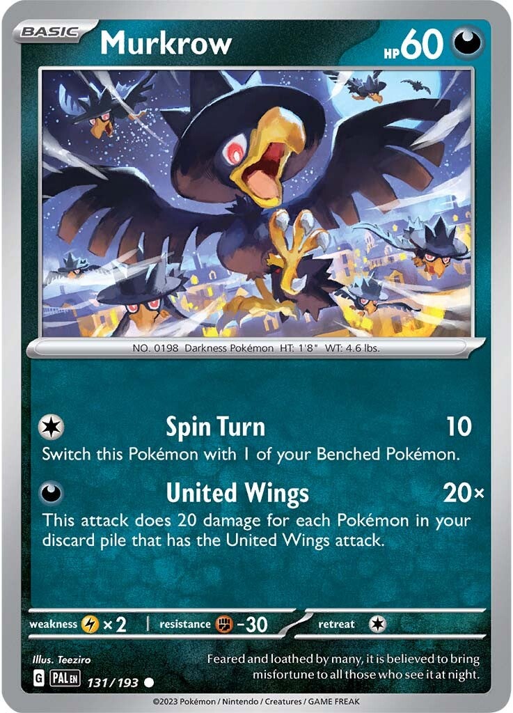 Murkrow (131/193) [Scarlet & Violet: Paldea Evolved] | RetroPlay Games