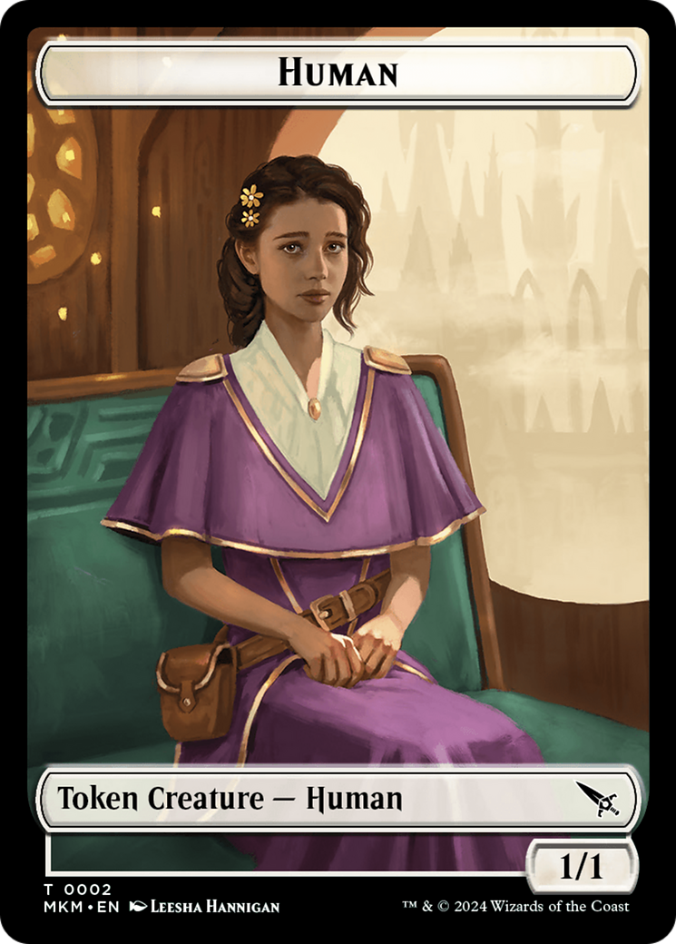 Human Token [Murders at Karlov Manor Tokens] | RetroPlay Games