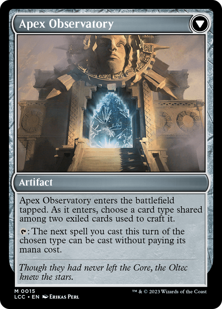 Eye of Ojer Taq // Apex Observatory [The Lost Caverns of Ixalan Commander] | RetroPlay Games