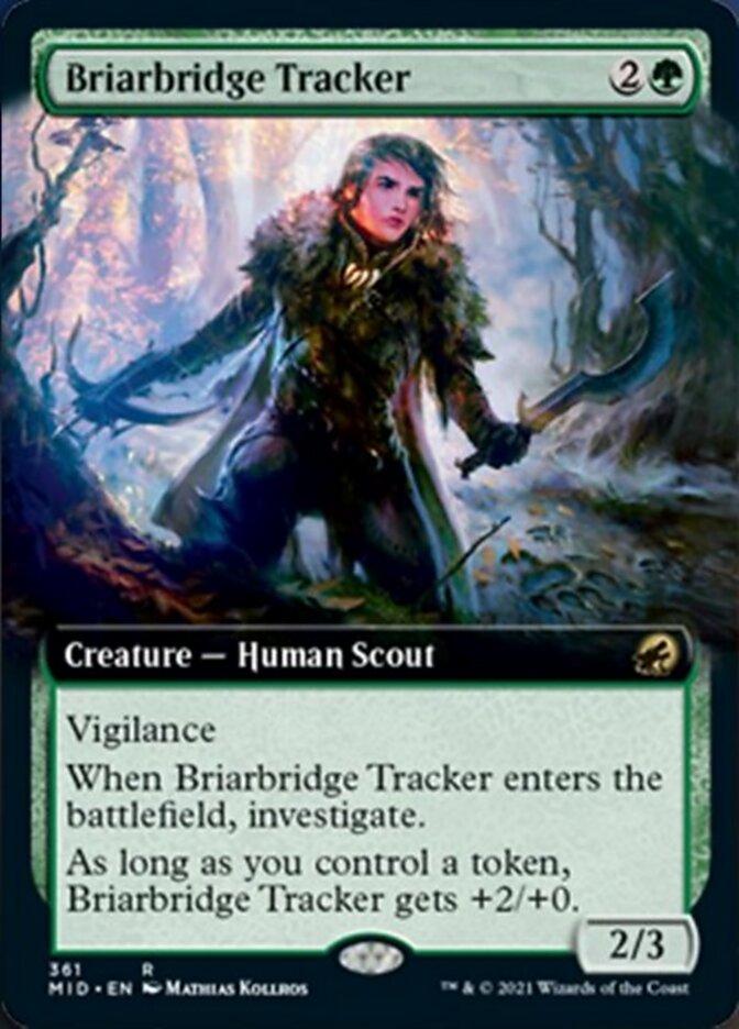 Briarbridge Tracker (Extended Art) [Innistrad: Midnight Hunt] | RetroPlay Games