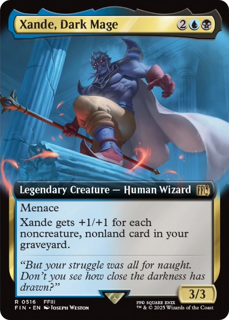 Xande, Dark Mage (Extended Art) [FINAL FANTASY] | RetroPlay Games