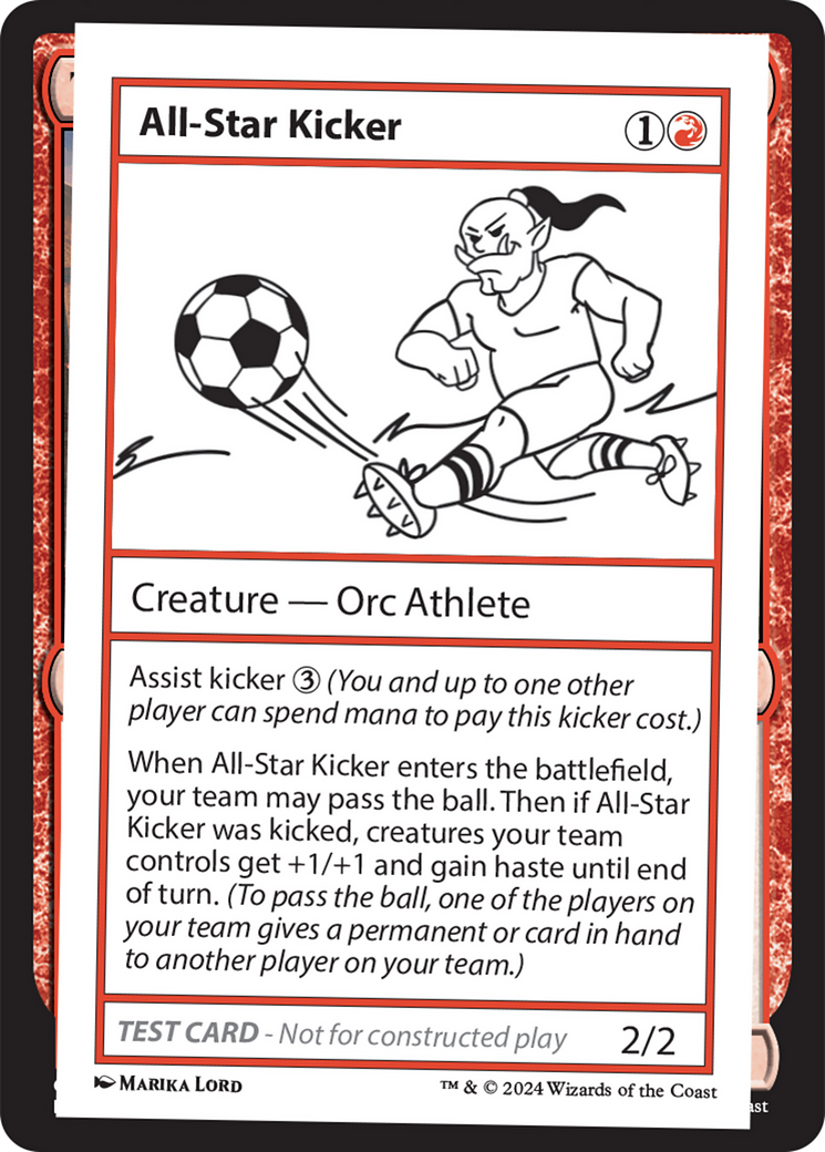 All-Star Kicker [Mystery Booster 2 Playtest Cards] | RetroPlay Games