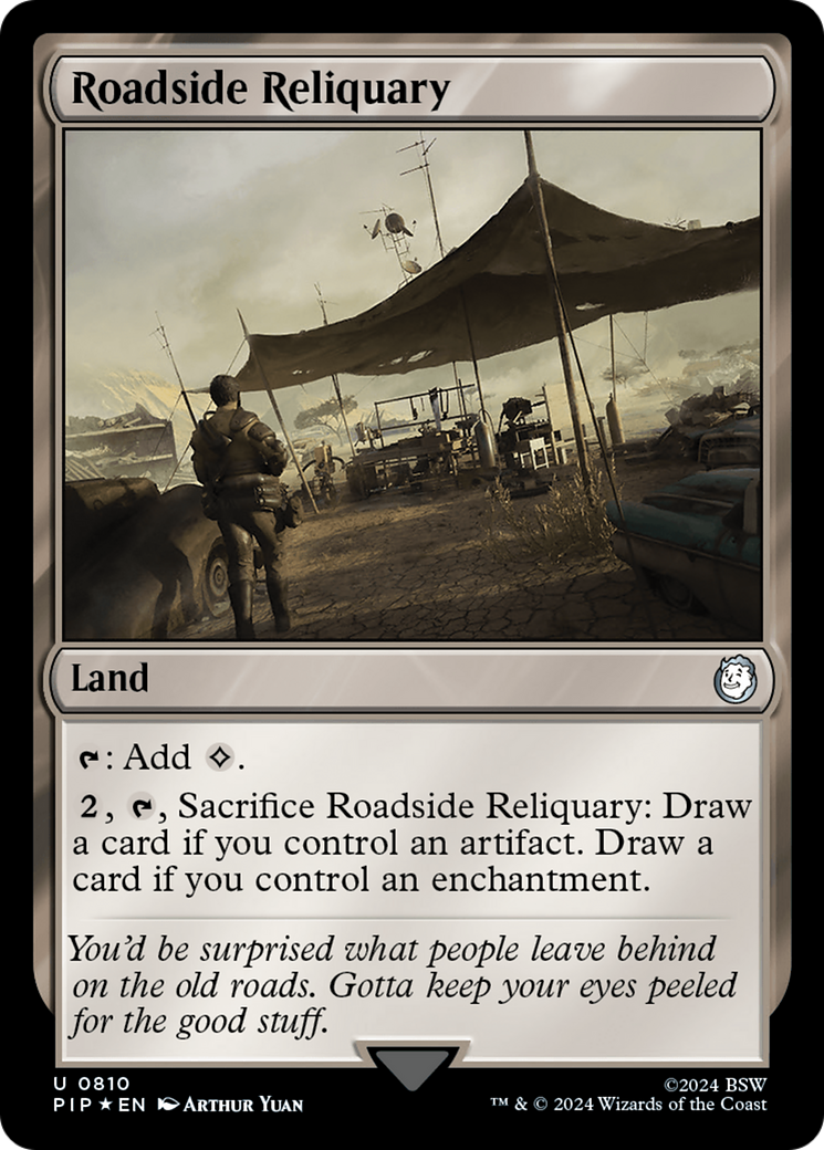Roadside Reliquary (Surge Foil) [Fallout] | RetroPlay Games