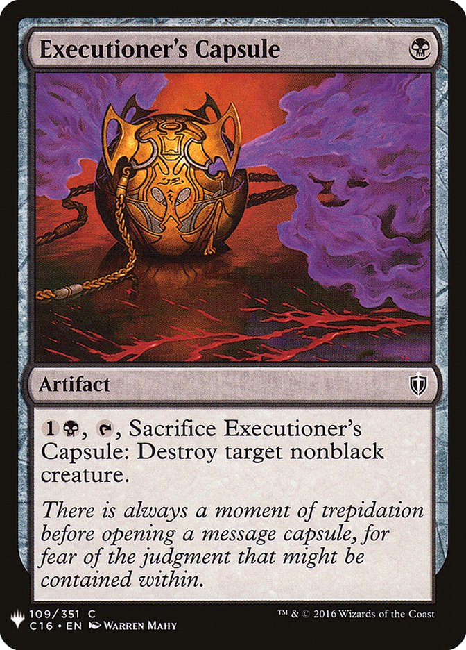 Executioner's Capsule [Mystery Booster] | RetroPlay Games