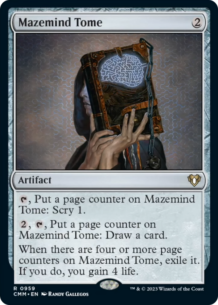 Mazemind Tome [Commander Masters] | RetroPlay Games