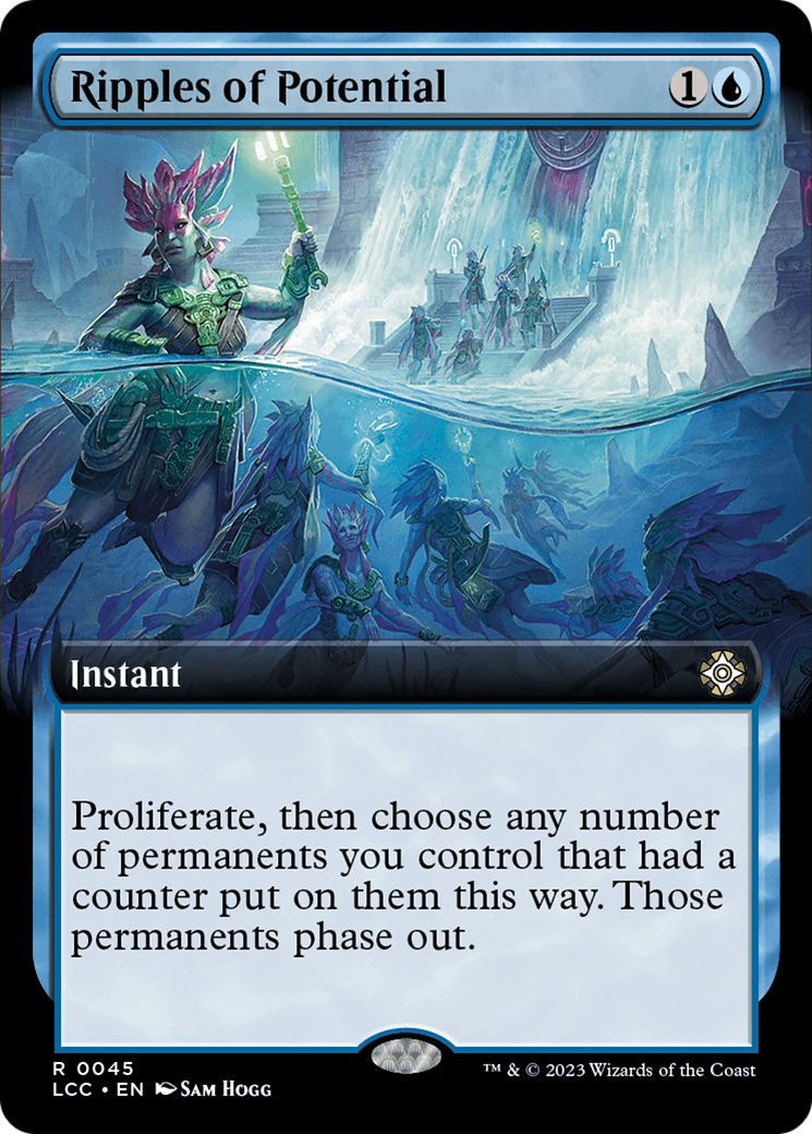 Ripples of Potential (Extended Art) [The Lost Caverns of Ixalan Commander] | RetroPlay Games