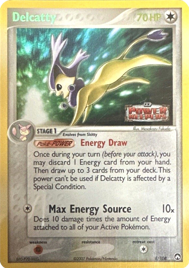 Delcatty (8/108) (Stamped) [EX: Power Keepers] | RetroPlay Games