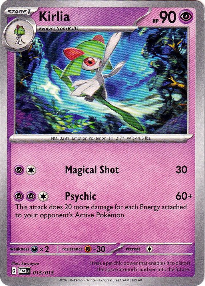 Kirlia (015/015) [McDonald's Promos: 2023 Collection] | RetroPlay Games