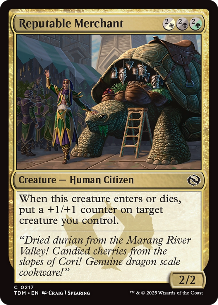 Reputable Merchant [Tarkir: Dragonstorm] | RetroPlay Games