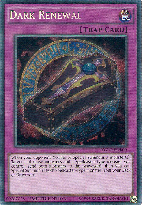 Dark Renewal [YGLD-ENB00] Secret Rare | RetroPlay Games
