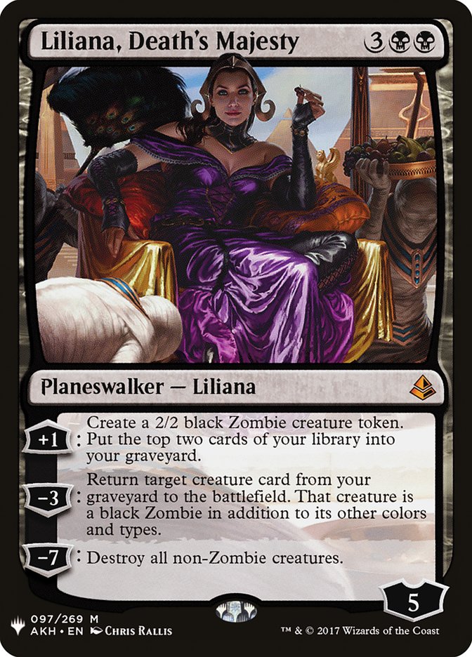 Liliana, Death's Majesty [The List] | RetroPlay Games