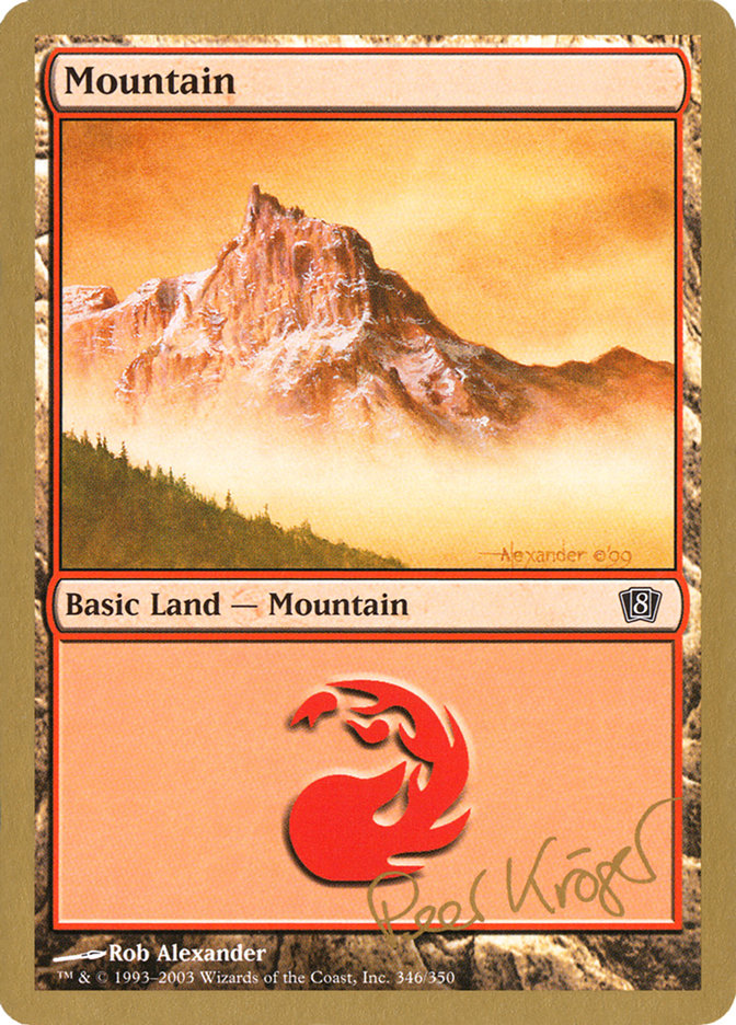 Mountain (pk346) (Peer Kroger) [World Championship Decks 2003] | RetroPlay Games