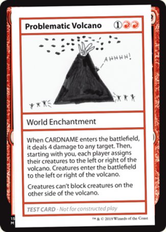 Problematic Volcano (2021 Edition) [Mystery Booster Playtest Cards] | RetroPlay Games