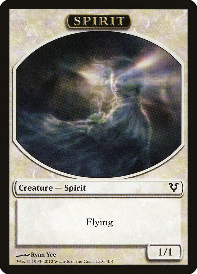 Spirit Token (3/8) [Avacyn Restored Tokens] | RetroPlay Games