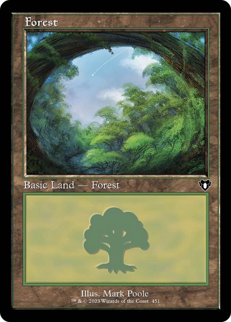 Forest (451) (Retro) [Commander Masters] | RetroPlay Games