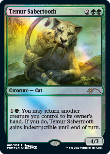 Temur Sabertooth [Year of the Tiger 2022] | RetroPlay Games