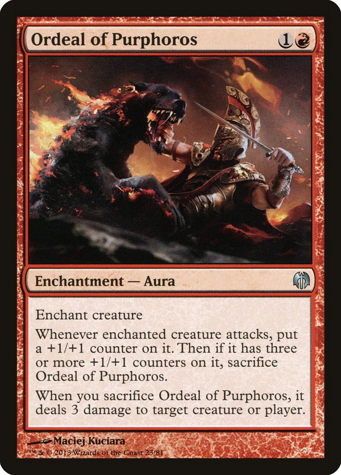 Ordeal of Purphoros [Duel Decks: Heroes vs. Monsters] | RetroPlay Games