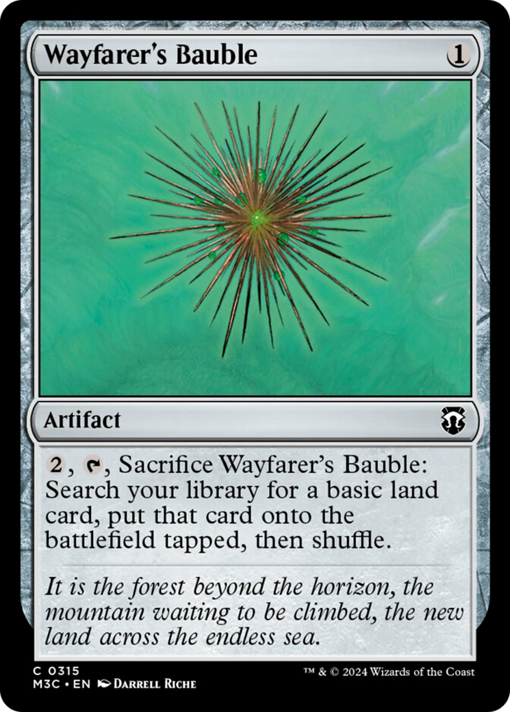 Wayfarer's Bauble (Ripple Foil) [Modern Horizons 3 Commander] | RetroPlay Games