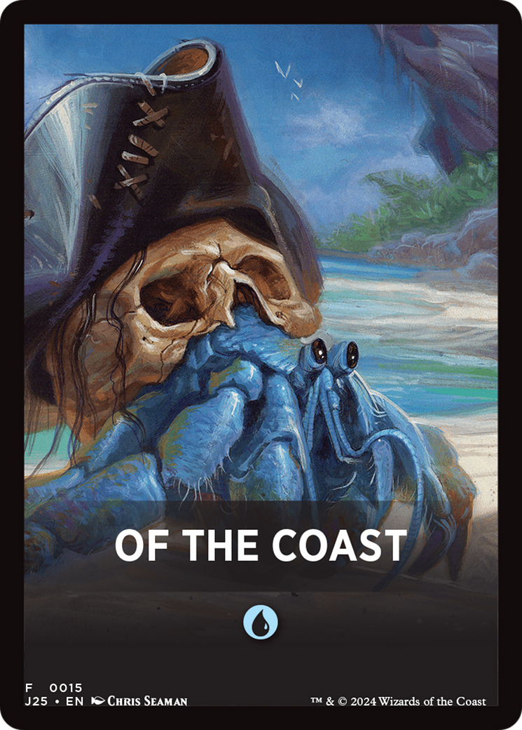 Of The Coast Theme Card [Foundations Jumpstart Front Cards] | RetroPlay Games