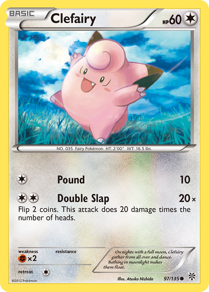 Clefairy (97/135) [Black & White: Plasma Storm] | RetroPlay Games