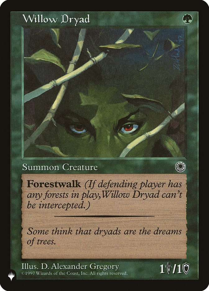 Willow Dryad [The List] | RetroPlay Games