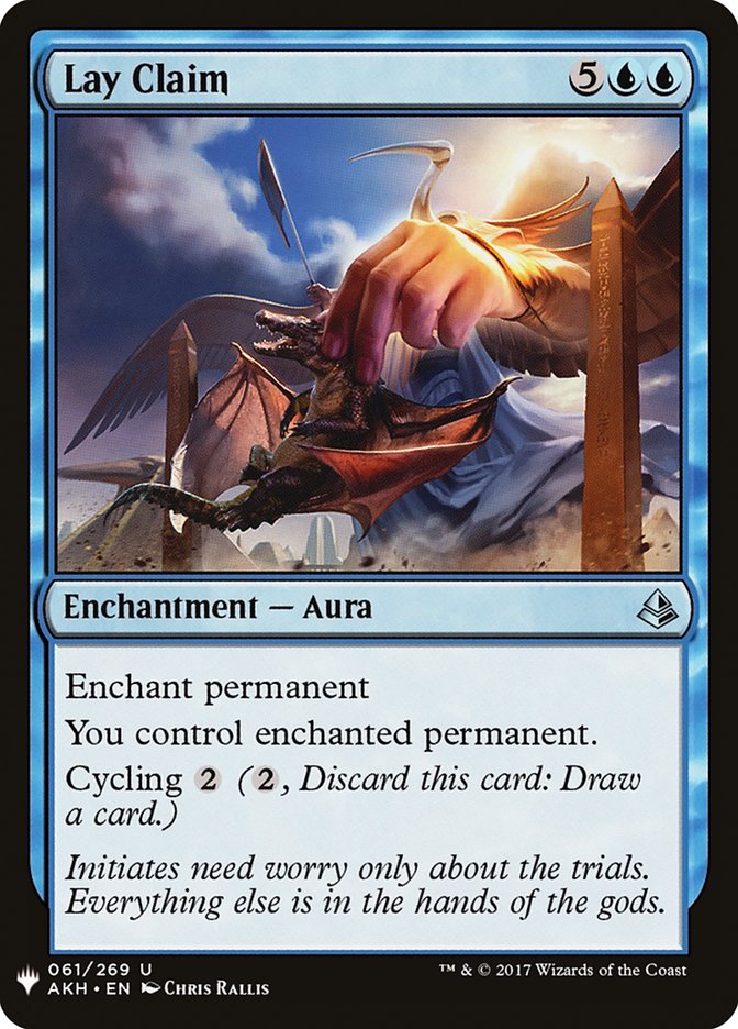 Lay Claim [Mystery Booster] | RetroPlay Games