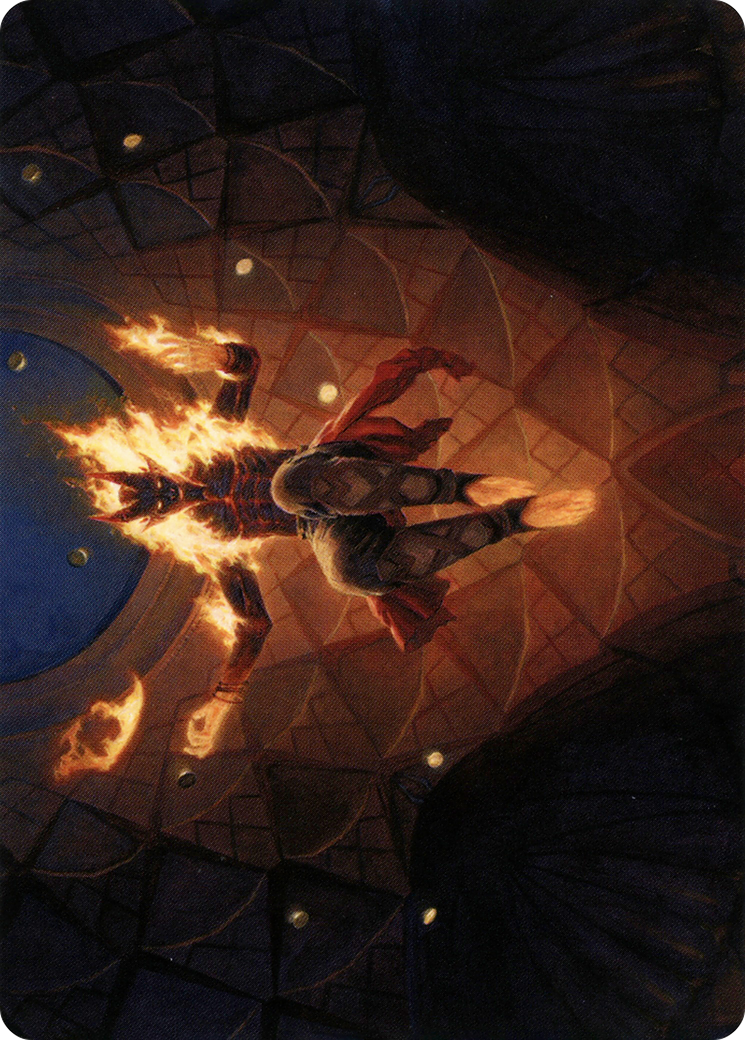 Yusri, Fortune's Flame Art Card [Modern Horizons 2 Art Series] | RetroPlay Games