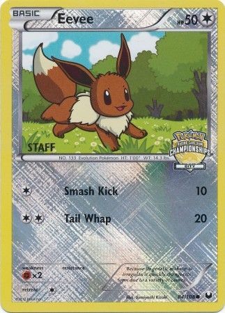 Eevee (84/108) (City Championship Staff) [League & Championship Cards] | RetroPlay Games