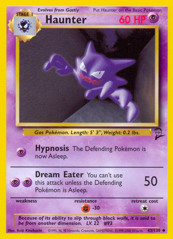Haunter (43/130) [Base Set 2] | RetroPlay Games