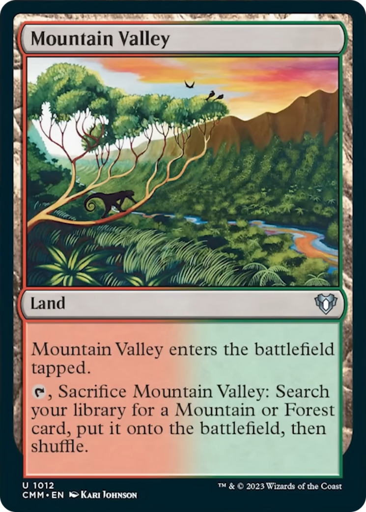 Mountain Valley [Commander Masters] | RetroPlay Games