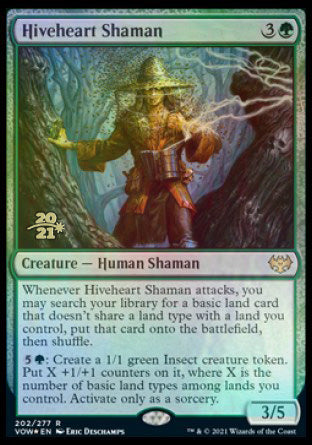 Hiveheart Shaman [Innistrad: Crimson Vow Prerelease Promos] | RetroPlay Games