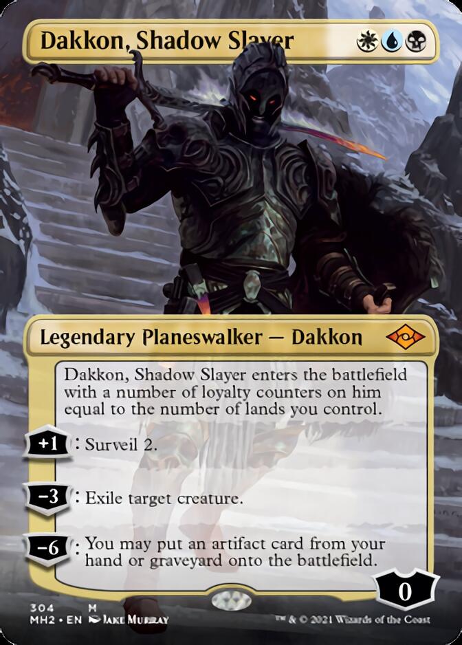 Dakkon, Shadow Slayer (Borderless) [Modern Horizons 2] | RetroPlay Games