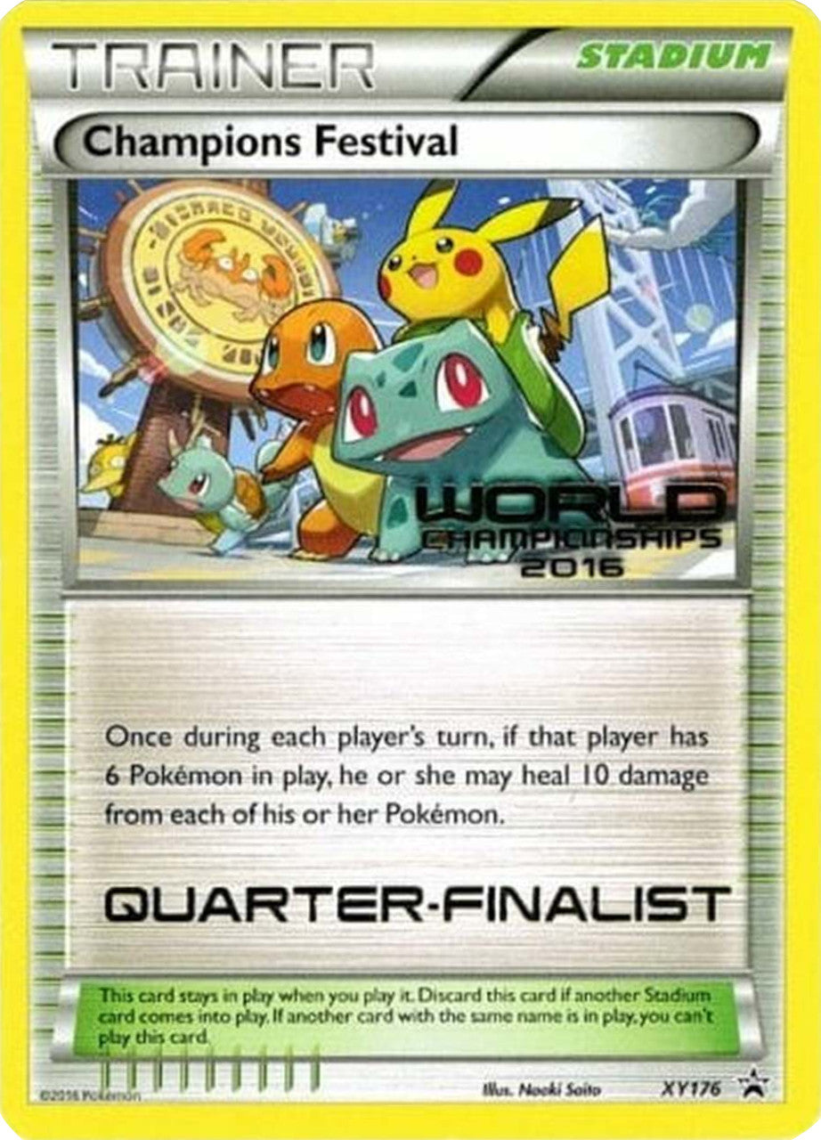 Champions Festival (XY176) (2016 Quarter Finalist) [XY: Black Star Promos] | RetroPlay Games