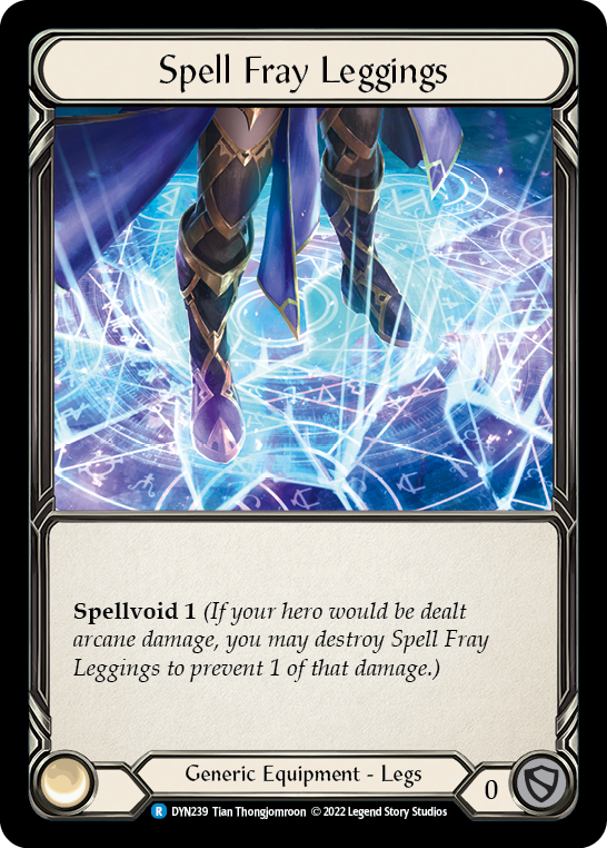 Spell Fray Leggings [DYN239] (Dynasty)  Cold Foil | RetroPlay Games