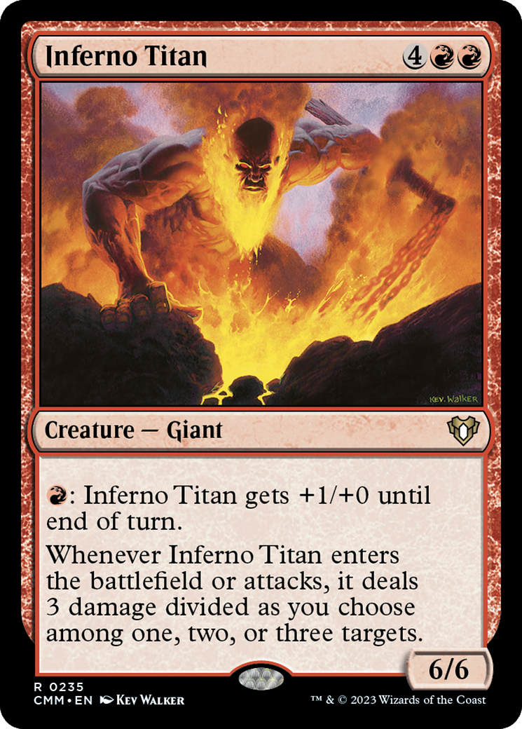 Inferno Titan [Commander Masters] | RetroPlay Games