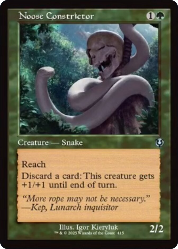 Noose Constrictor (Retro Frame) [Innistrad Remastered] | RetroPlay Games