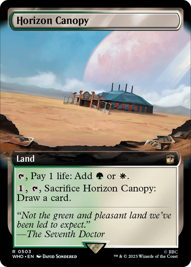 Horizon Canopy (Extended Art) [Doctor Who] | RetroPlay Games