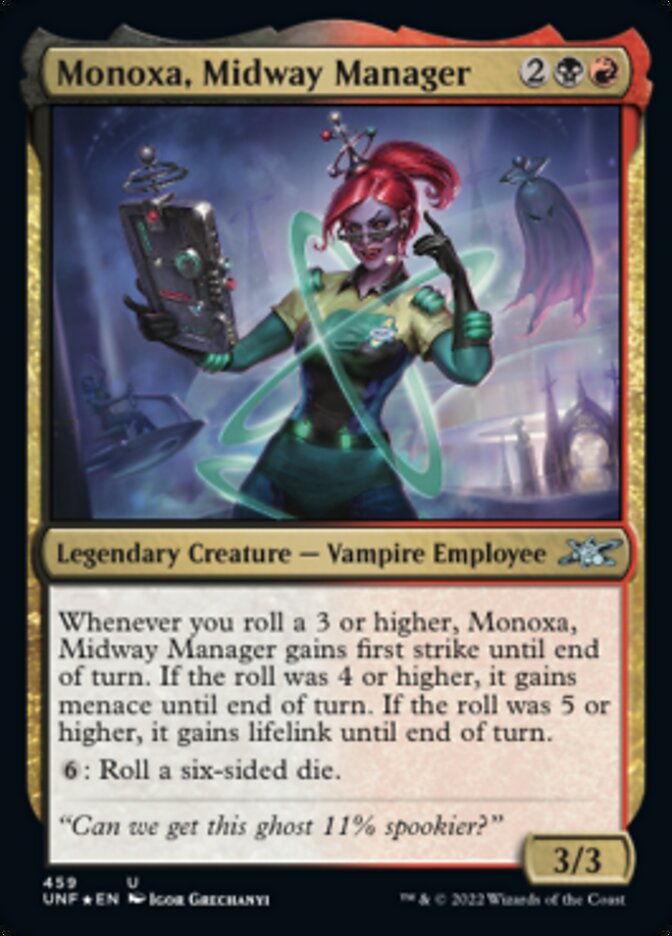 Monoxa, Midway Manager (Galaxy Foil) [Unfinity] | RetroPlay Games