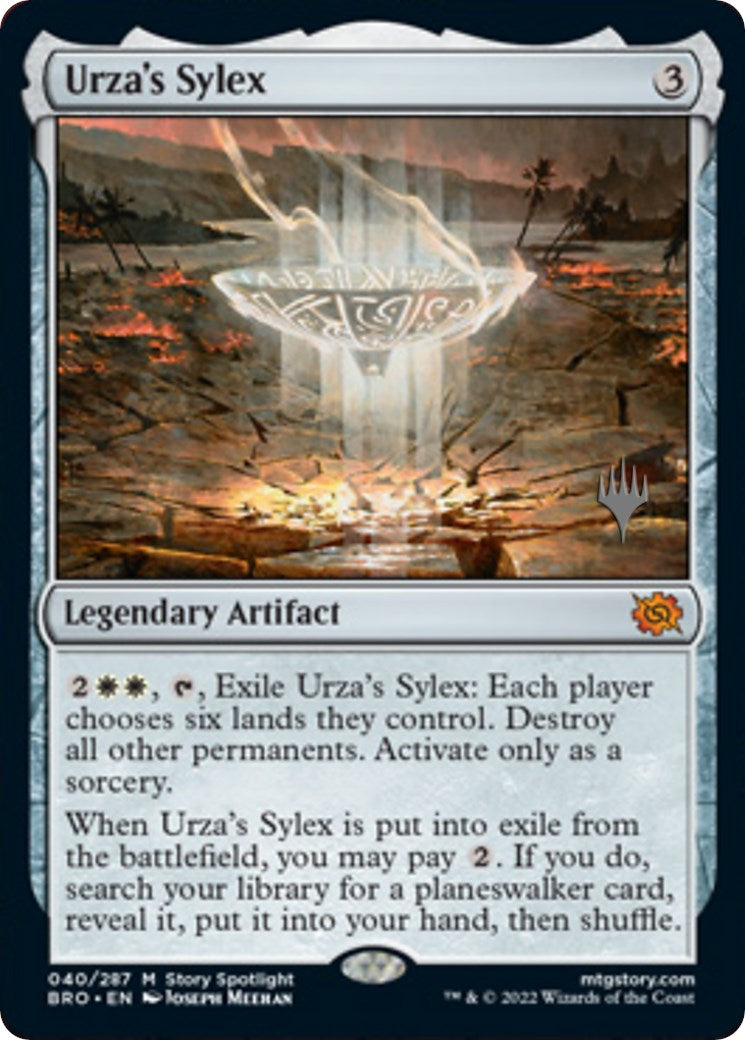 Urza's Sylex (Promo Pack) [The Brothers' War Promos] | RetroPlay Games