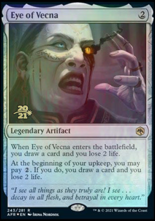 Eye of Vecna [Dungeons & Dragons: Adventures in the Forgotten Realms Prerelease Promos] | RetroPlay Games